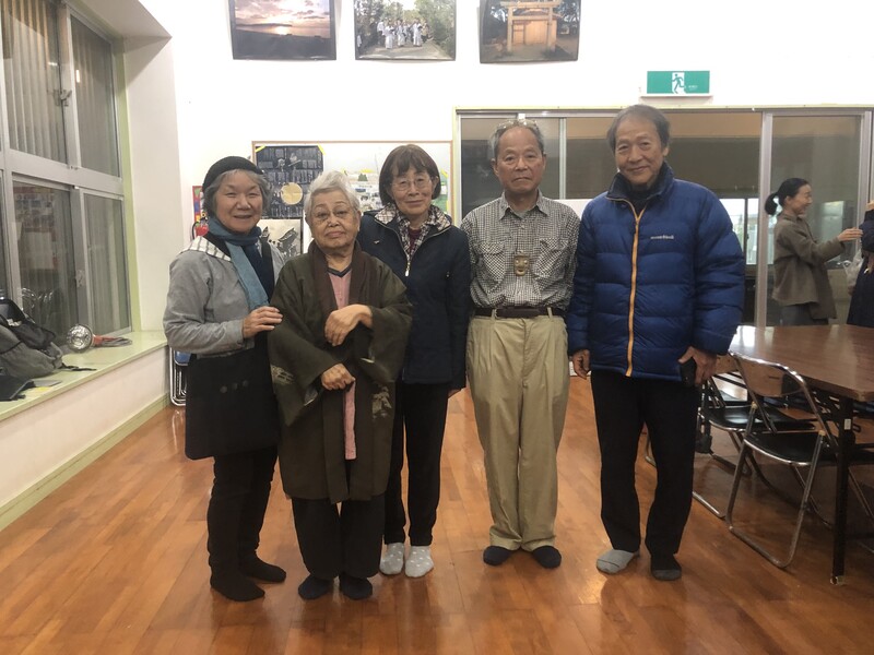 石垣昭子さん関野吉晴さんらとともに